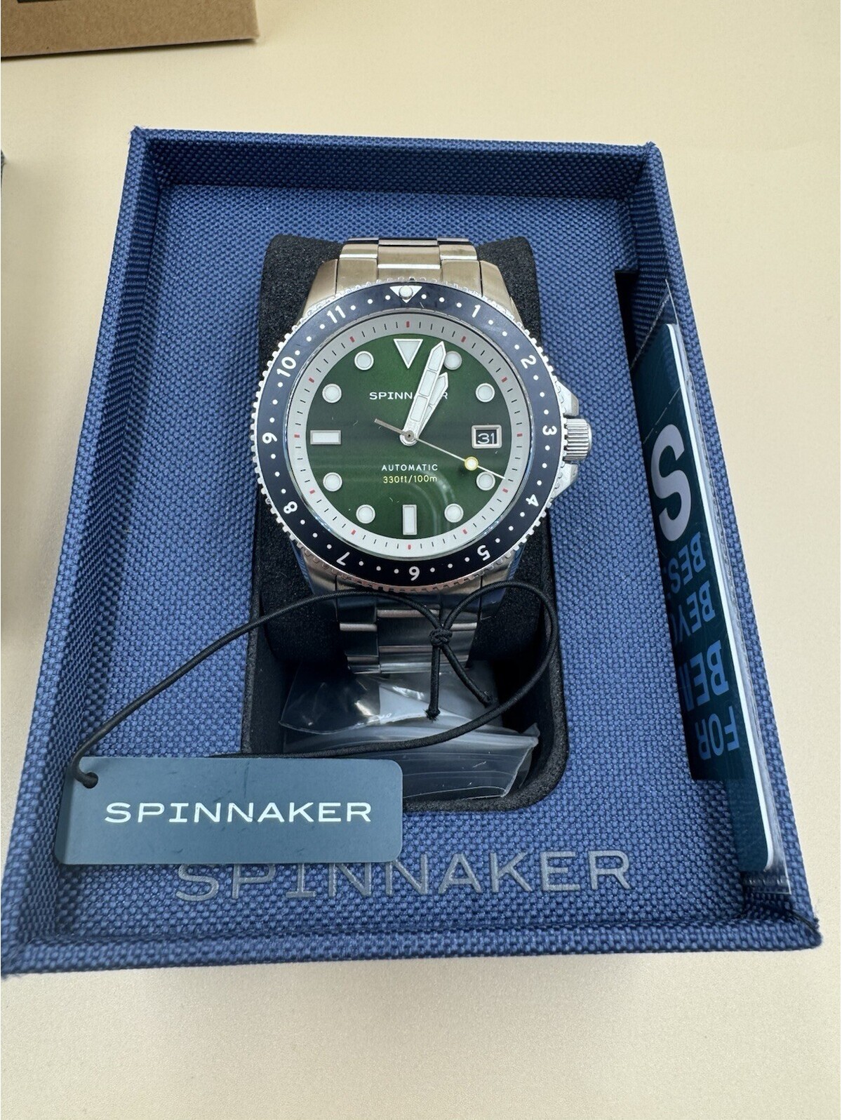 Croft Pioneer Automatic Green Stainless Steel  Green Dial Wristwatch Sp513622